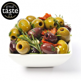 Award winning Mediterranean Pitted Olives